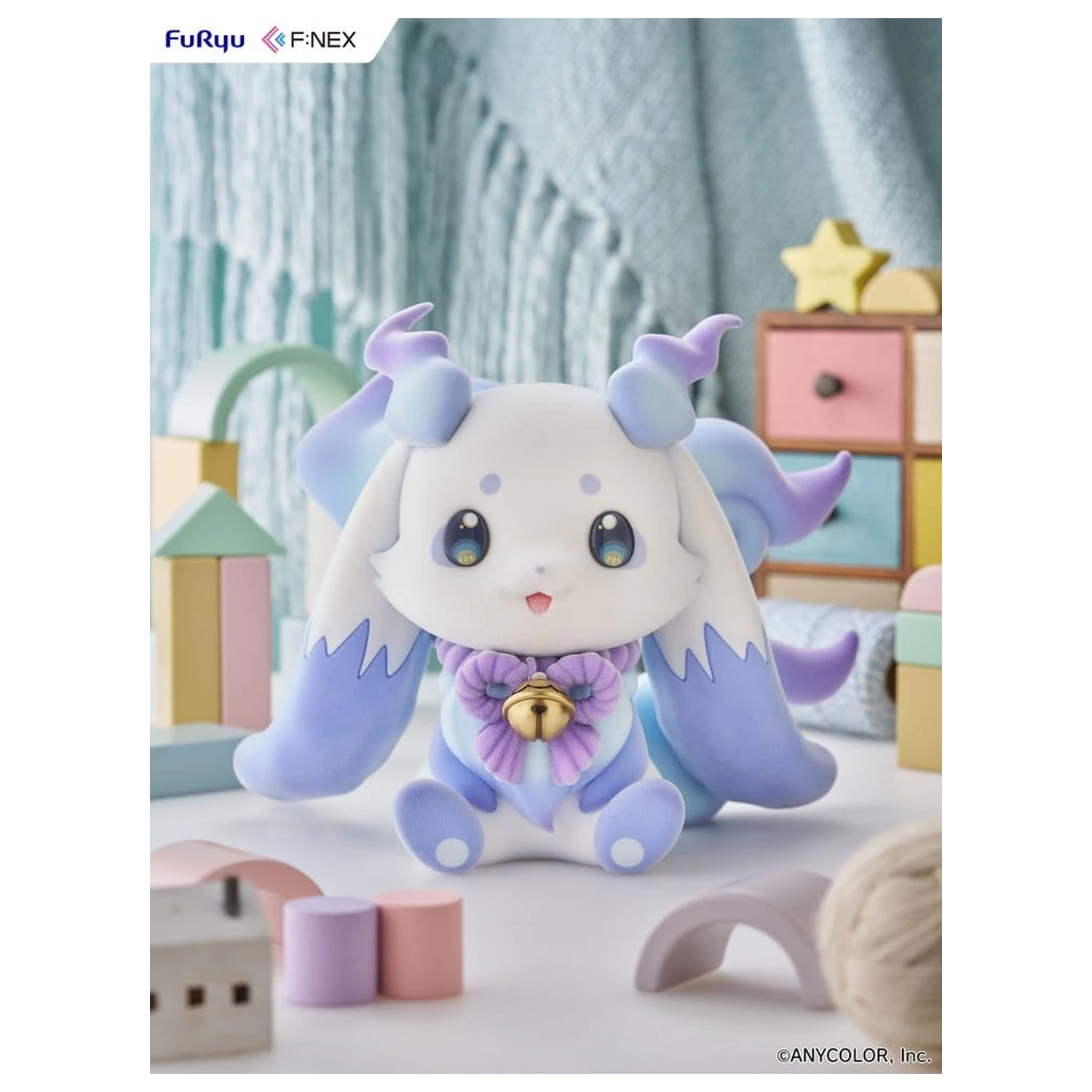 Nijisanji F:Nex Flocky Měkká vinylová figurka 1/2 Lunlun 20 cm fotografii produktu