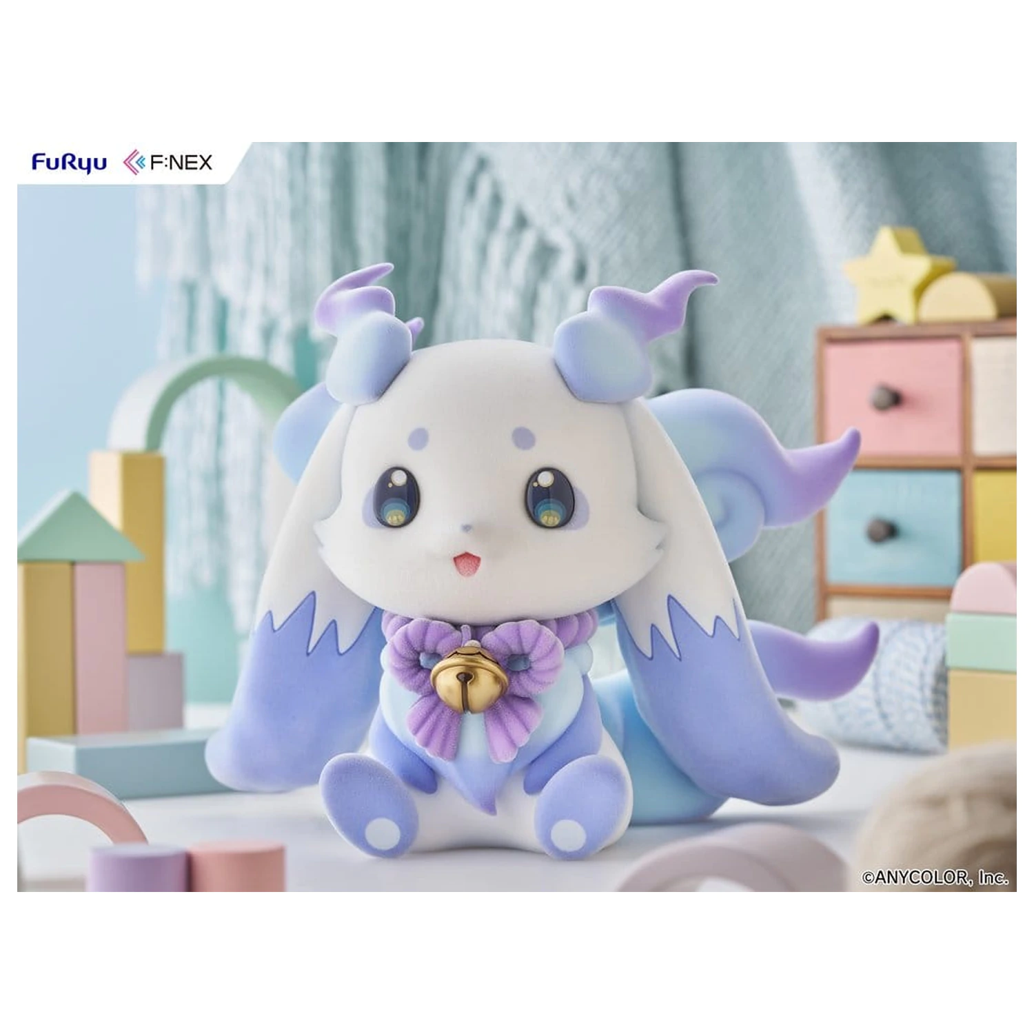 Nijisanji F:Nex Flocky Měkká vinylová figurka 1/2 Lunlun 20 cm fotografii produktu