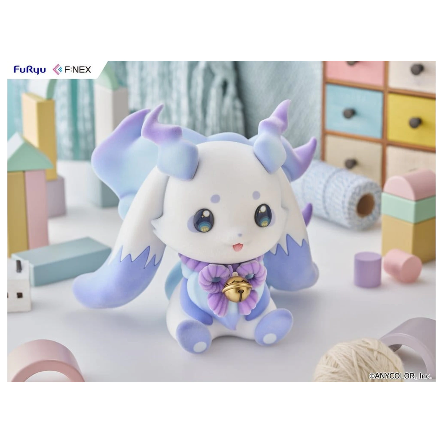 Nijisanji F:Nex Flocky Měkká vinylová figurka 1/2 Lunlun 20 cm fotografii produktu