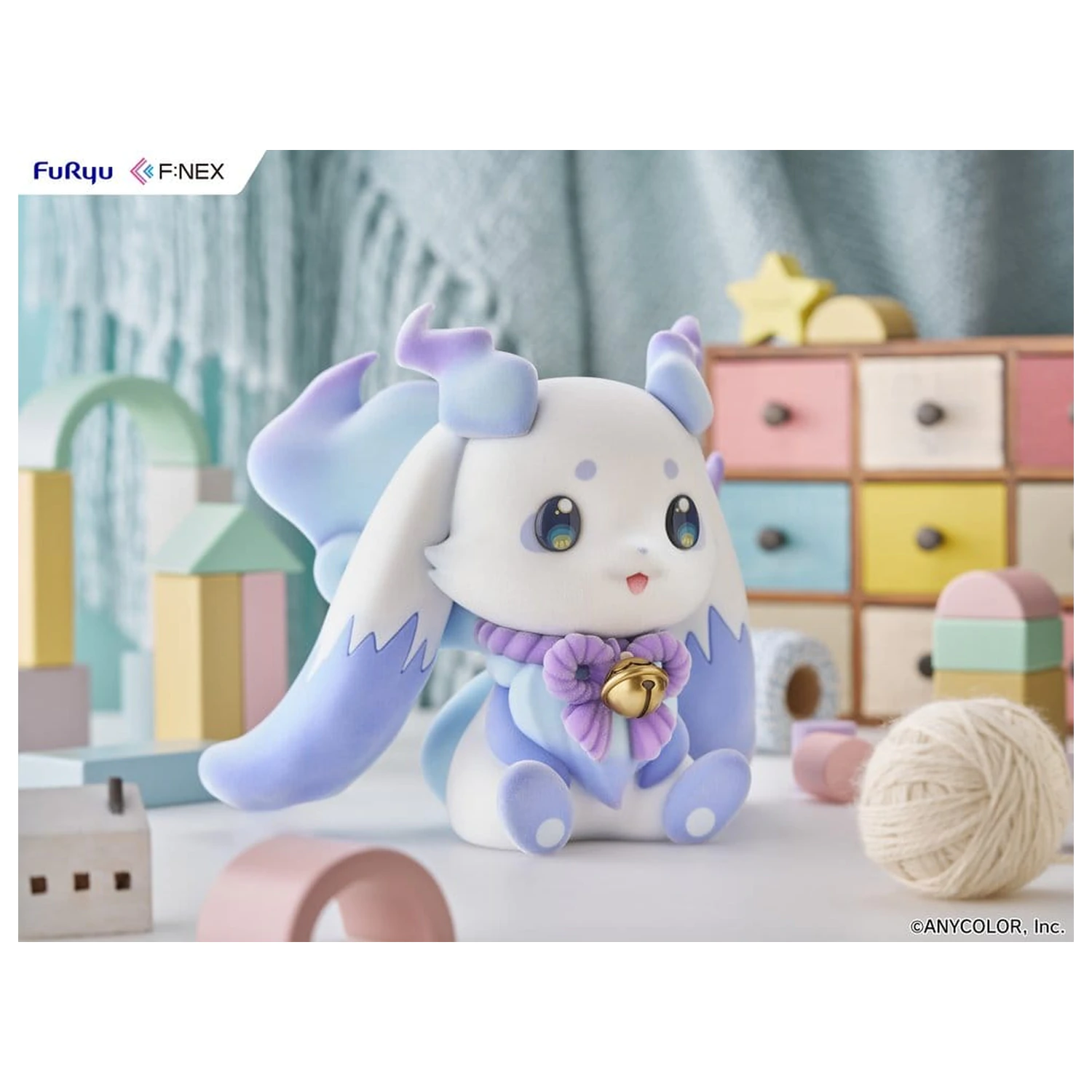 Nijisanji F:Nex Flocky Měkká vinylová figurka 1/2 Lunlun 20 cm fotografii produktu