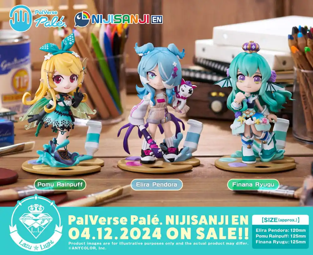 Nijisanji PalVerse PVC soška Elira Pendora 12 cm fotografii produktu