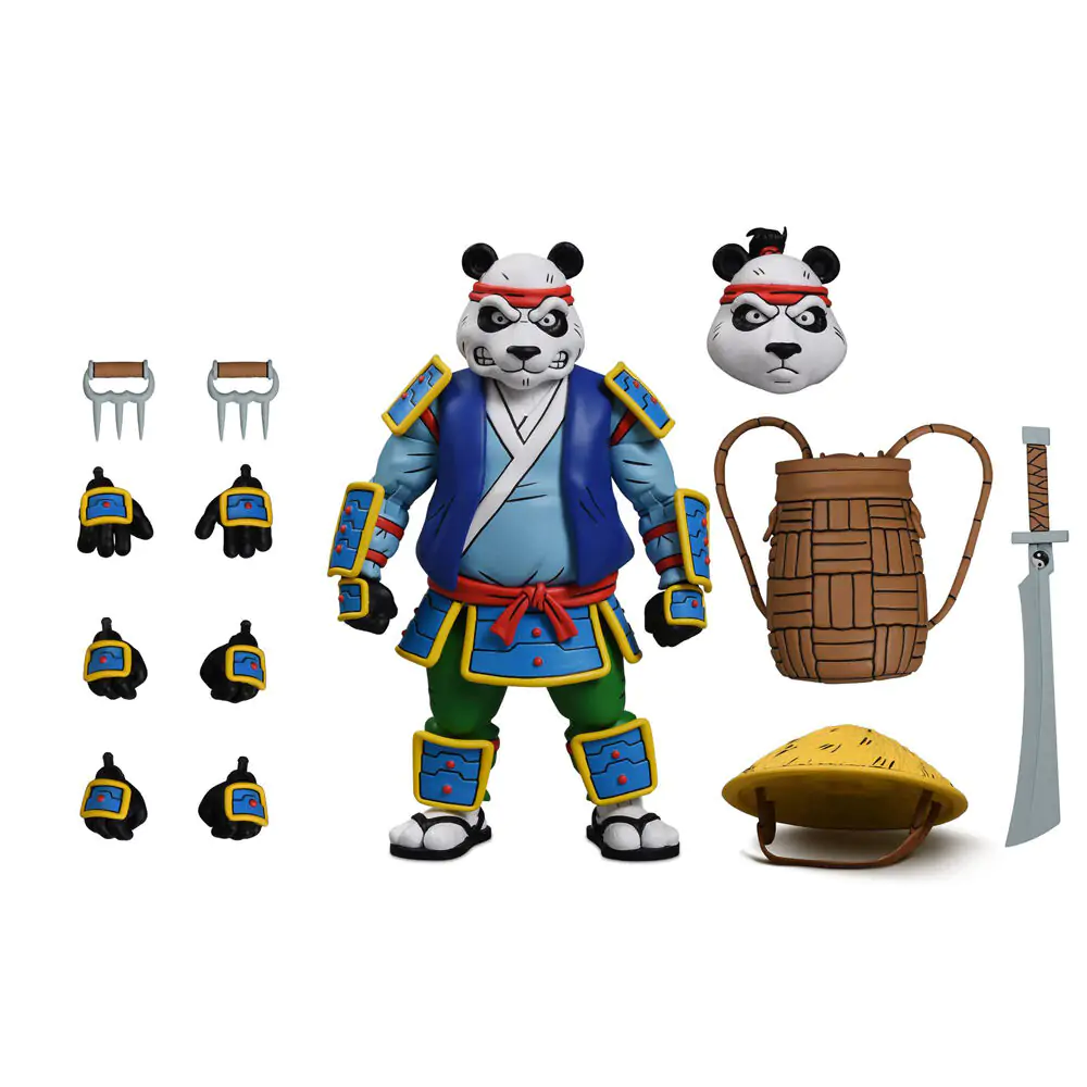 Ninja Turtle Teenage Mutant Panda Khan Ultimate figurka 18 cm fotografii produktu
