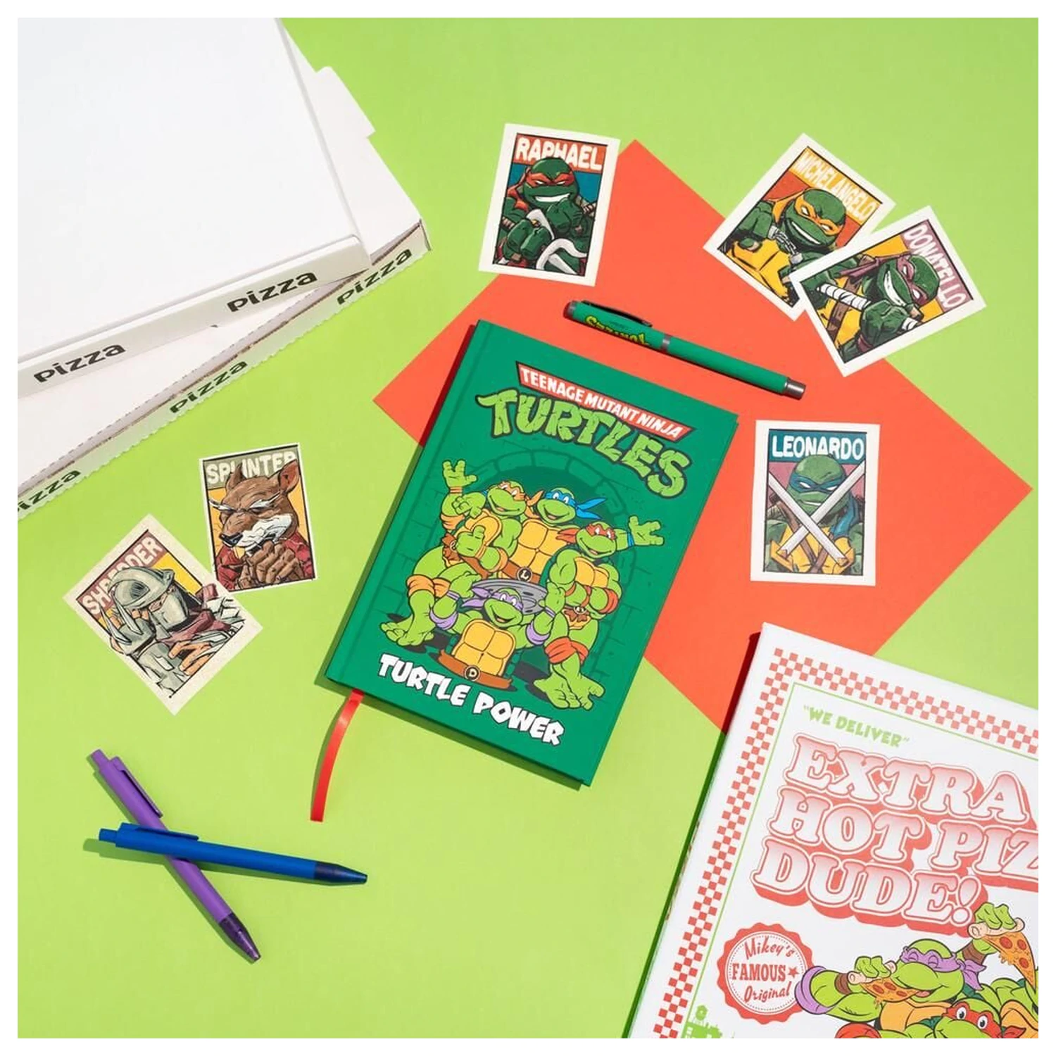 Ninja Turtles A5 zápisník + propiska fotografii produktu