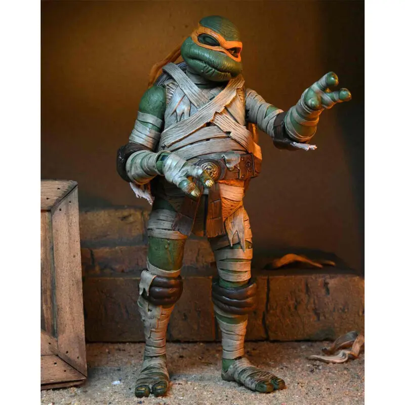 Ninja Turtles jako Mumie Michelangelo ultimate figurka 18 cm fotografii produktu