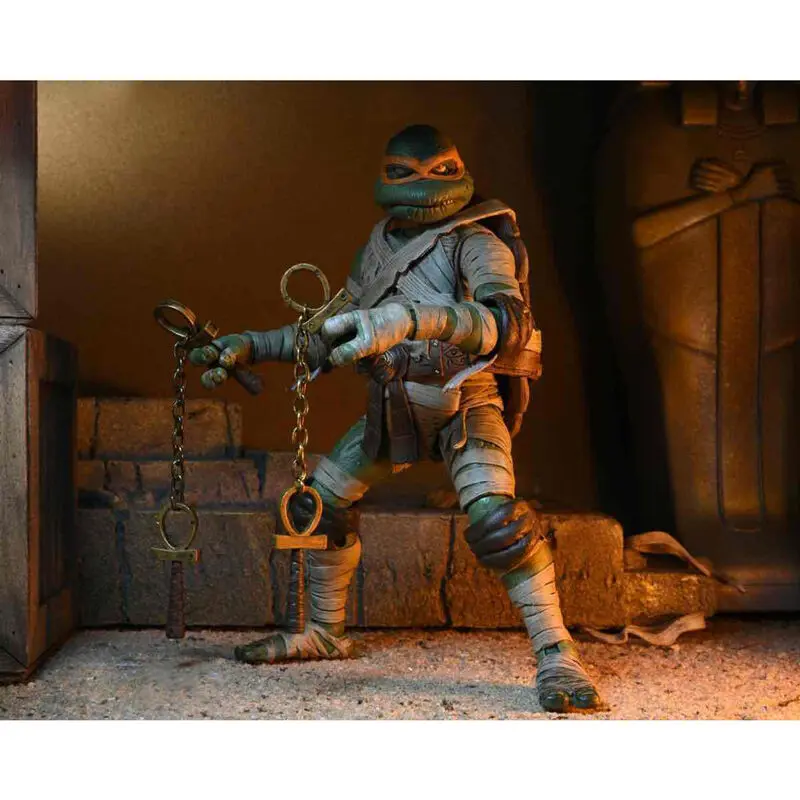 Ninja Turtles jako Mumie Michelangelo ultimate figurka 18 cm fotografii produktu