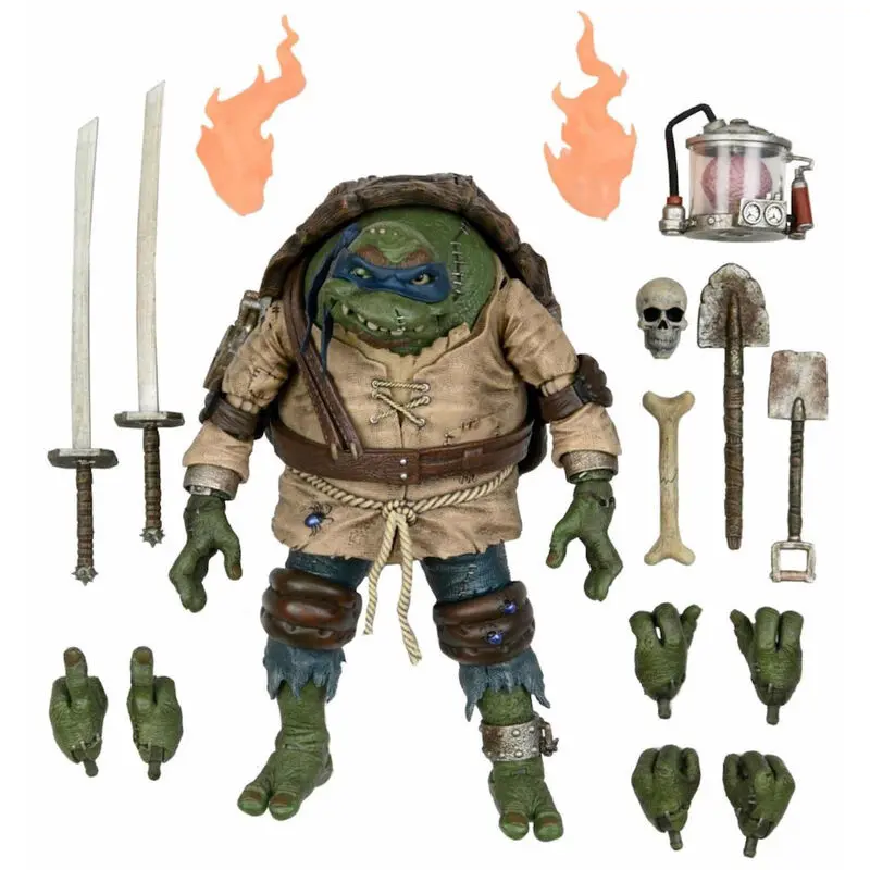 Ninja Turtles Leonardo jako Hrbáč Ultimate figurka 18 cm fotografii produktu