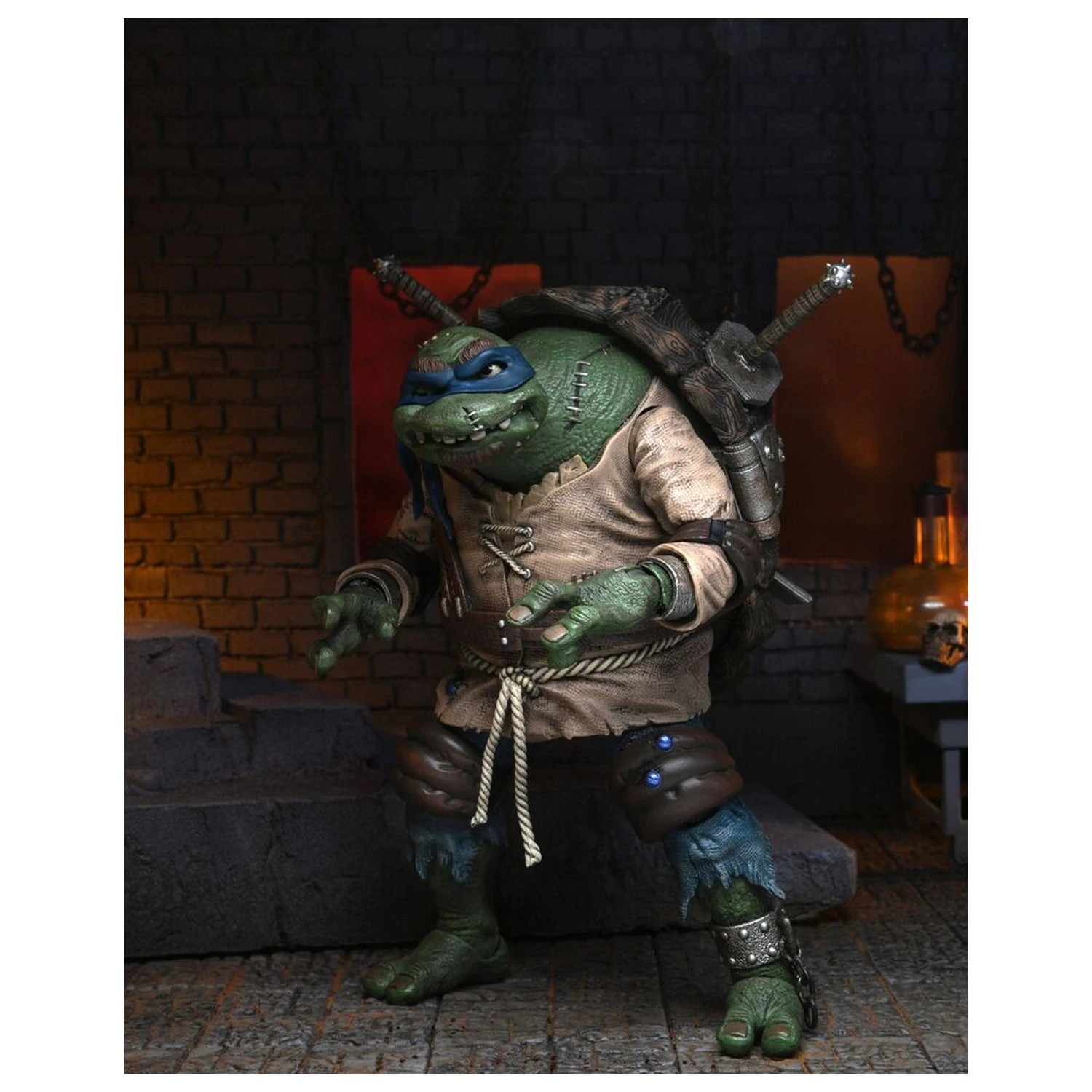 Ninja Turtles Leonardo jako Hrbáč Ultimate figurka 18 cm fotografii produktu