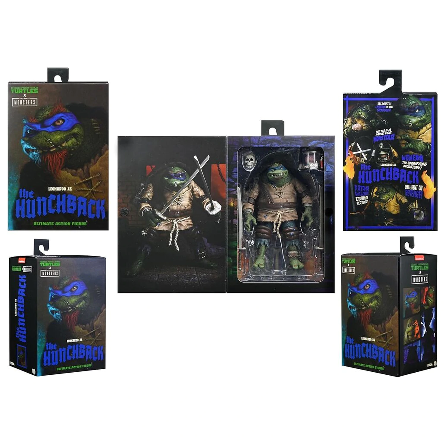 Ninja Turtles Leonardo jako Hrbáč Ultimate figurka 18 cm fotografii produktu