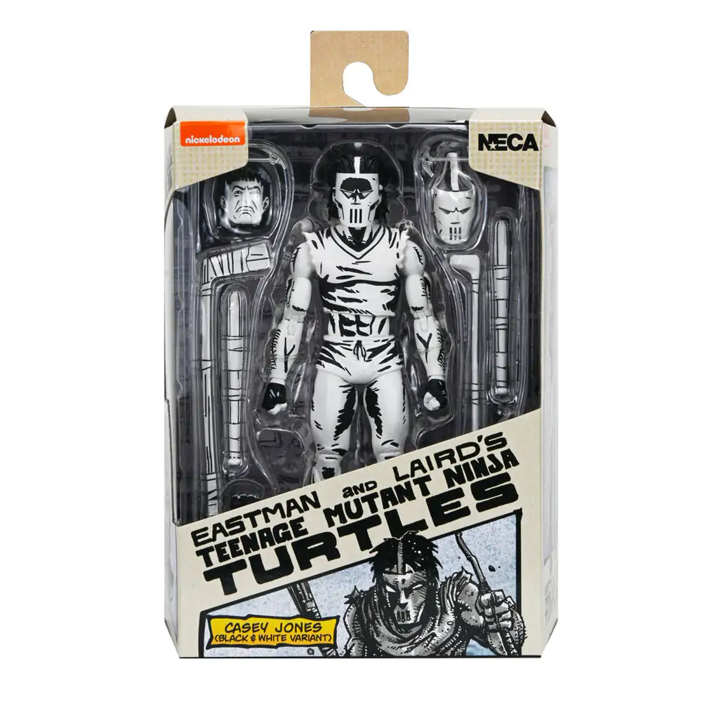Ninja Turtles Teenage Mutant Casey Jones Black & White figurka 18 cm fotografii produktu