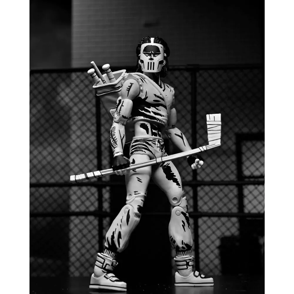 Ninja Turtles Teenage Mutant Casey Jones Black & White figurka 18 cm fotografii produktu