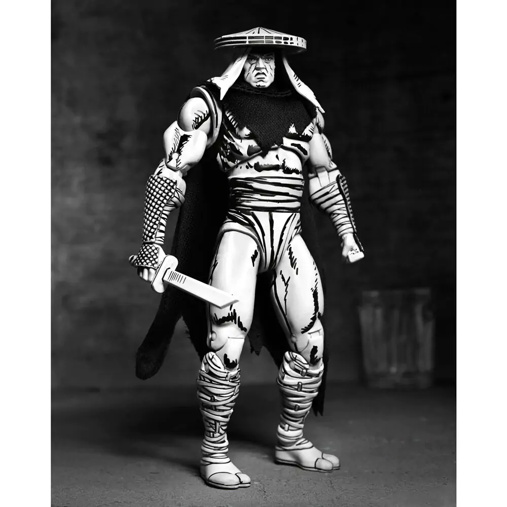 Ninja Turtles Teenage Mutant Foot Elite Assassin Black & White figurka 18 cm fotografii produktu