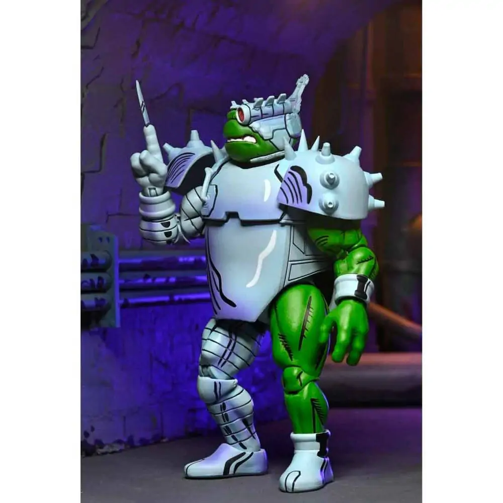 Ninja Turtles Teenage Mutant Mirage Comics Cyborg Donatello figurka 18cm fotografii produktu