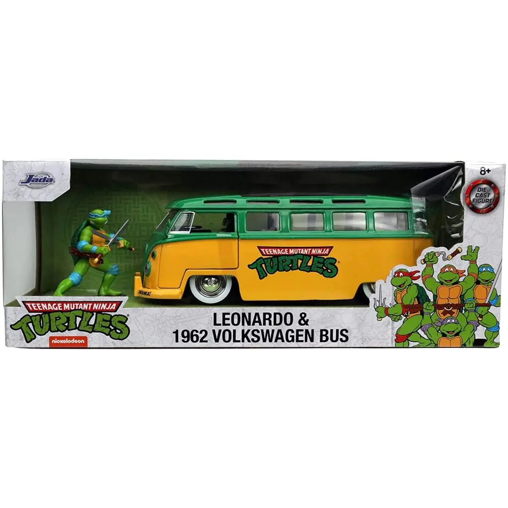 Teenage Mutant Ninja Turtles Sběratelský model 1/24 1962 VW Bus Leonardo fotografii produktu