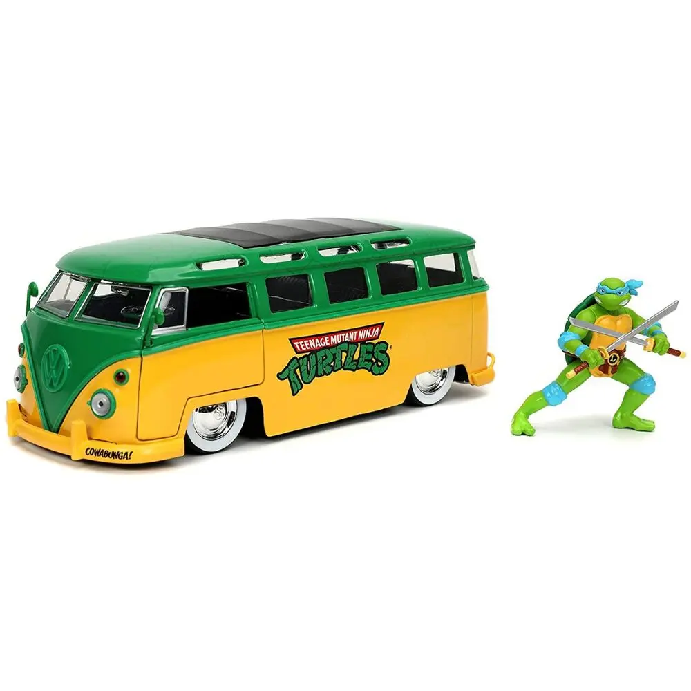 Teenage Mutant Ninja Turtles Sběratelský model 1/24 1962 VW Bus Leonardo fotografii produktu