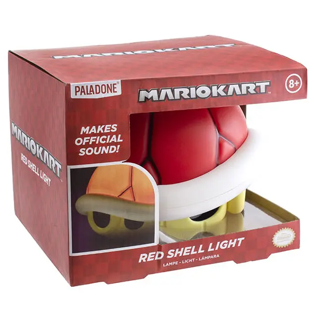 Nintendo Mario Kart Red Shell světlo se zvukem fotografii produktu