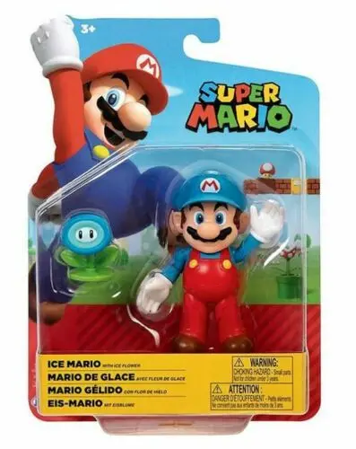 Nintendo Super figurka Ledový Mario 10 cm fotografii produktu