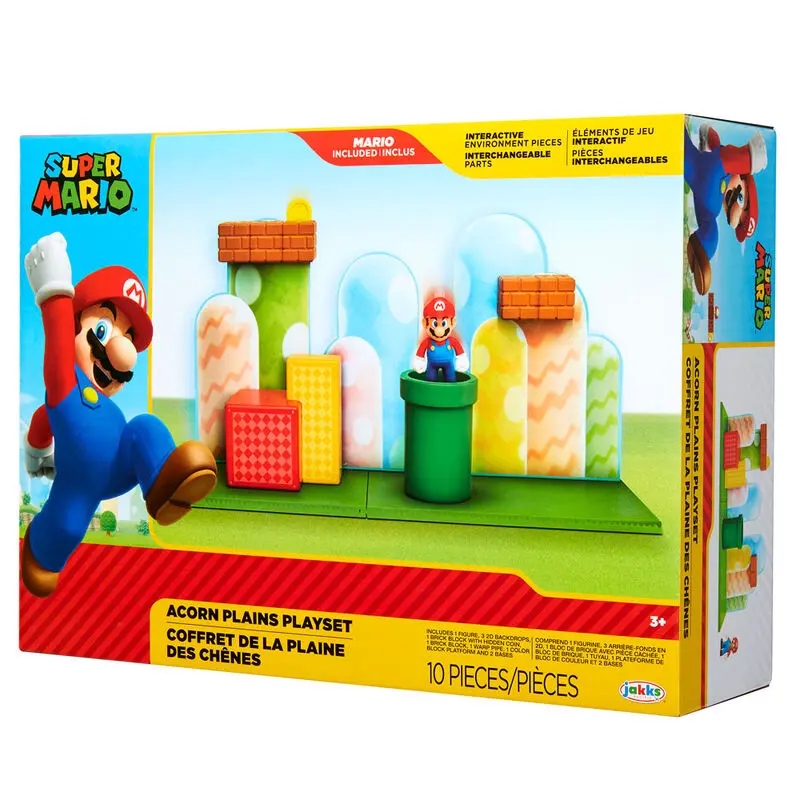 World of Nintendo Super Mario hrací set Žaludové pláně fotografii produktu