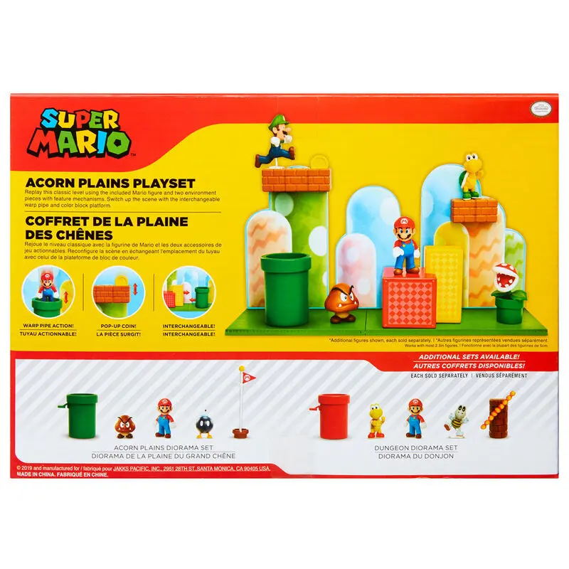 World of Nintendo Super Mario hrací set Žaludové pláně fotografii produktu