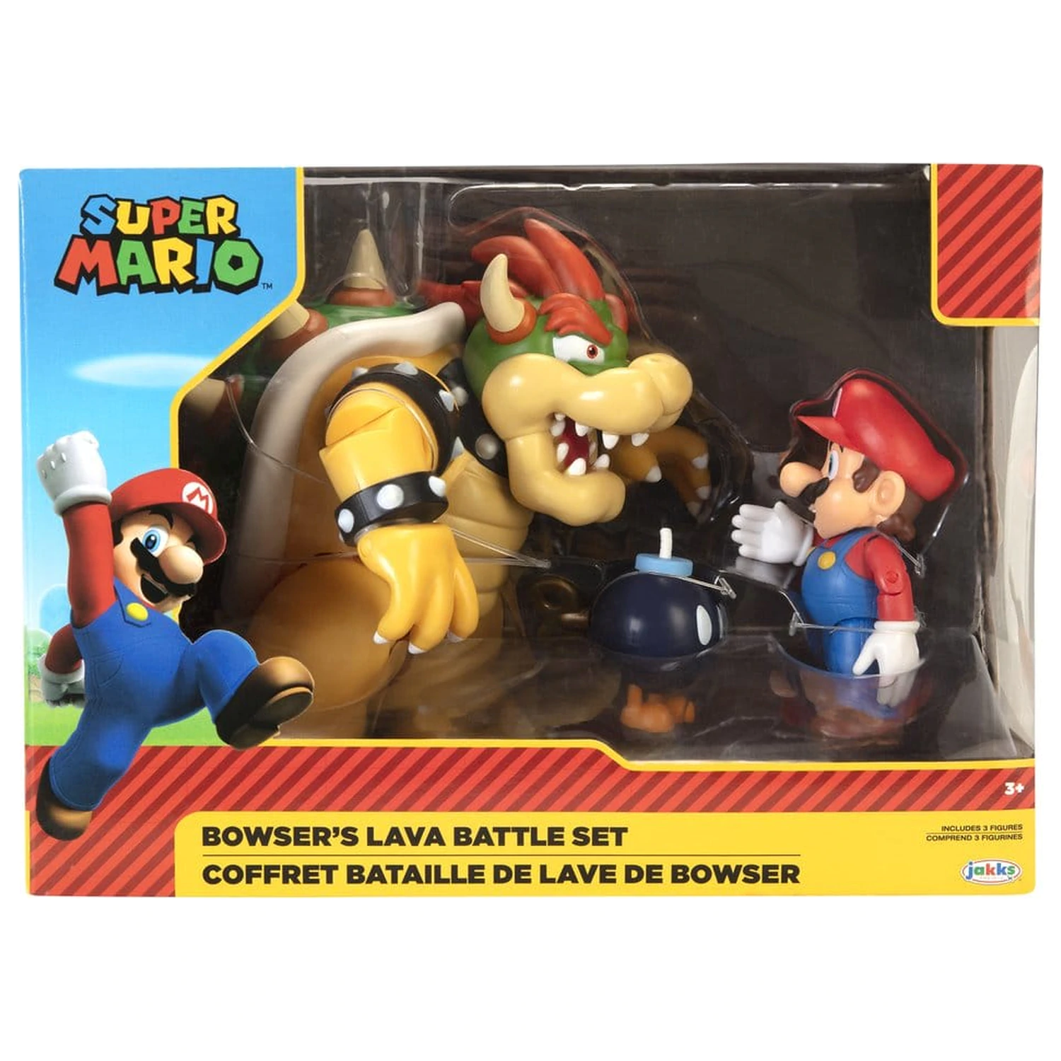 Nintendo Super Mario Bowser Vs Super Mario Speciální sada fotografii produktu
