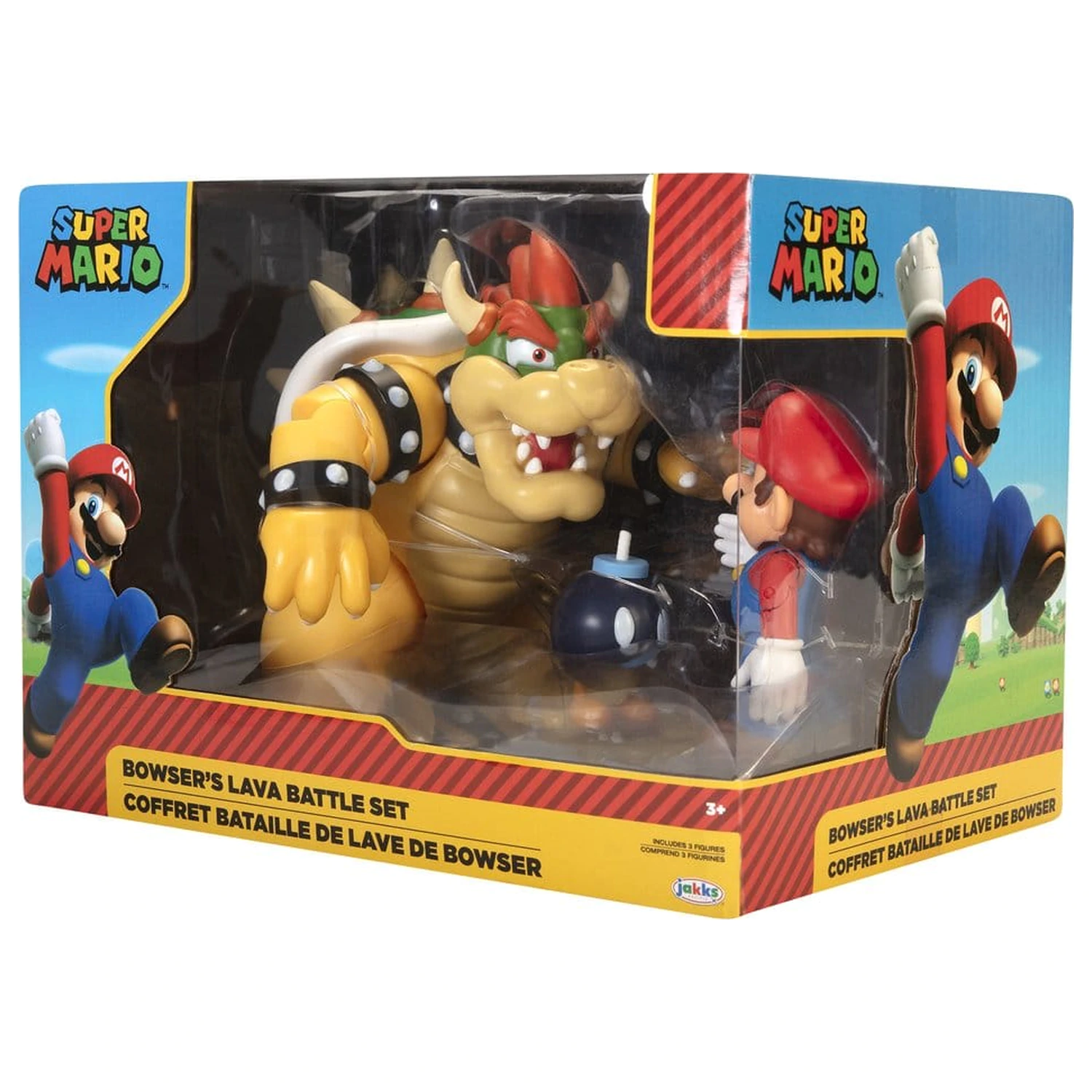 Nintendo Super Mario Bowser Vs Super Mario Speciální sada fotografii produktu
