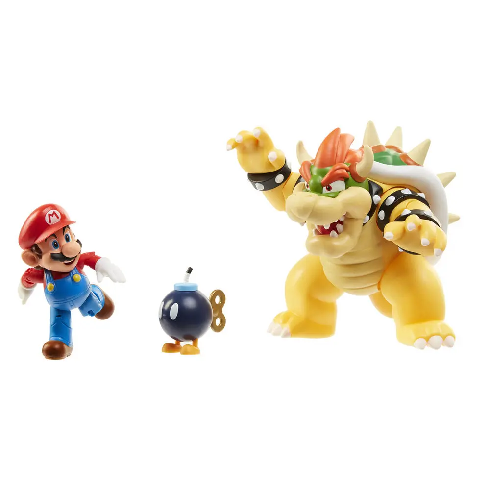 Nintendo Super Mario Bowser Vs Super Mario Speciální sada fotografii produktu