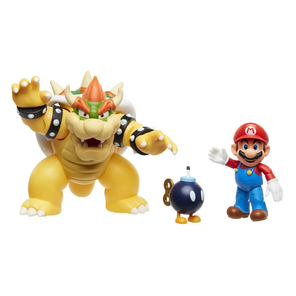 Nintendo Super Mario Bowser Vs Super Mario Speciální sada fotografii produktu