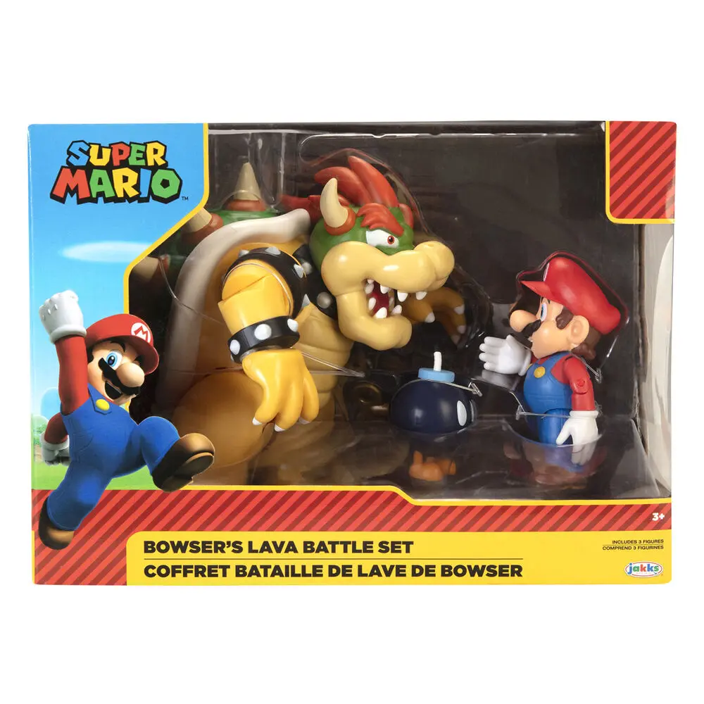 Nintendo Super Mario Bowser Vs Super Mario Speciální sada fotografii produktu