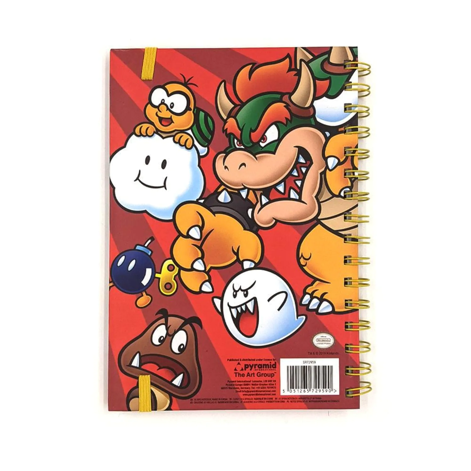 Nintendo Super Mario Bros A5 zápisník fotografii produktu