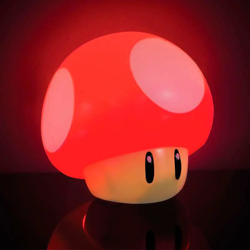 Super Mario Mini svítící Mushroom se zvukem 12 cm fotografii produktu