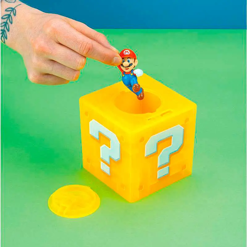 Nintendo Super Mario Bros Otazníkový blok pokladnička fotografii produktu