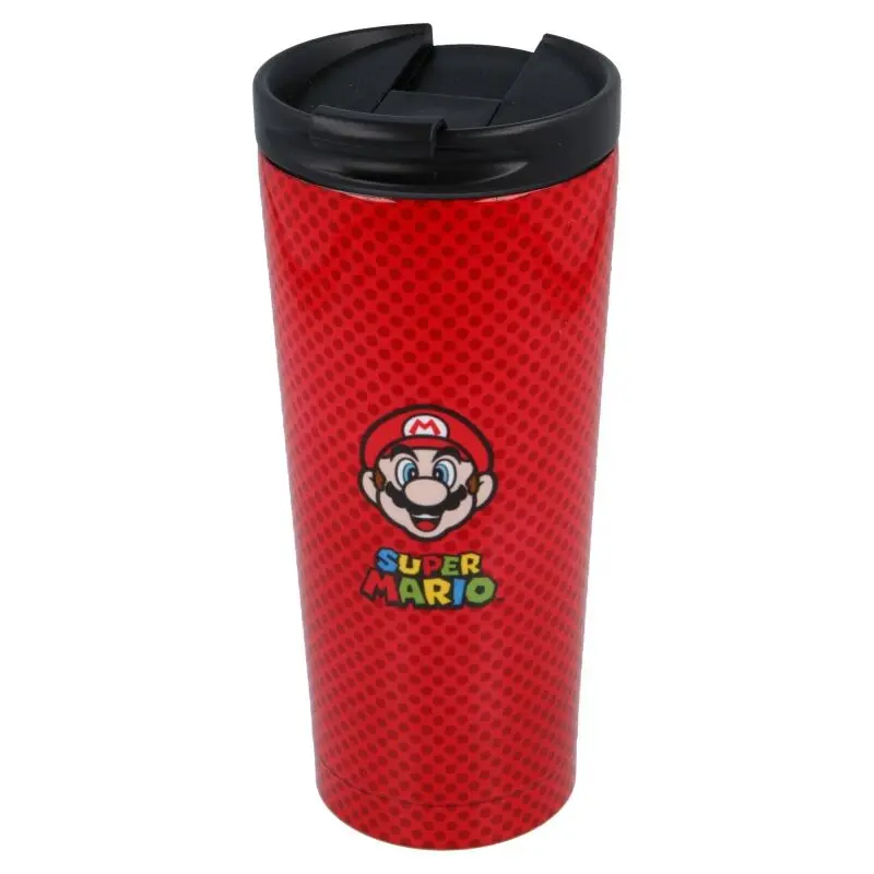 Nintendo Super Mario Bros nerezový termohrnek na kávu 425ml fotografii produktu