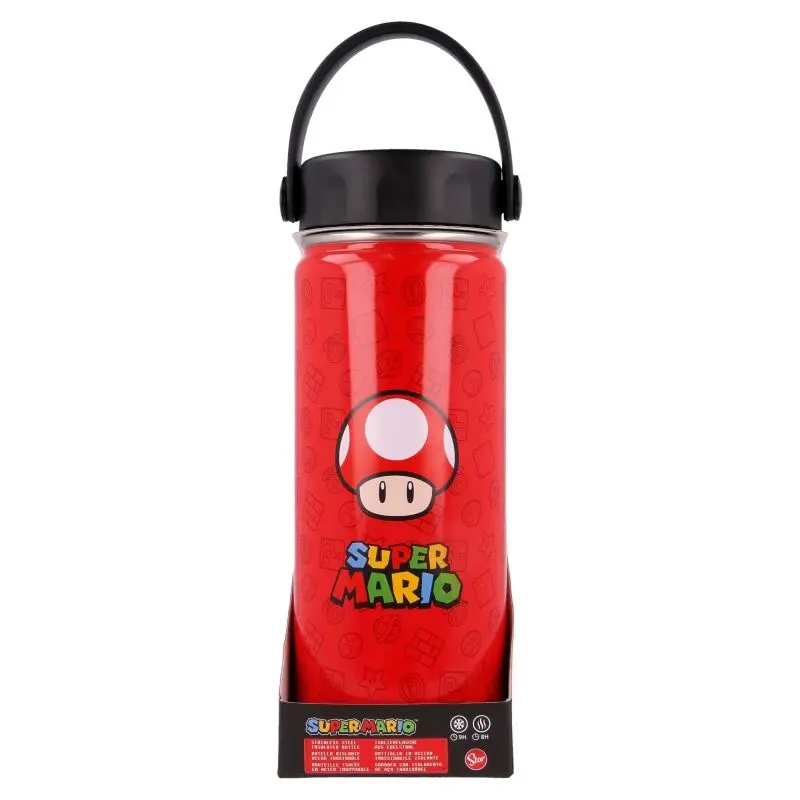 Nintendo Super Mario Bros nerezová láhev 530 ml fotografii produktu