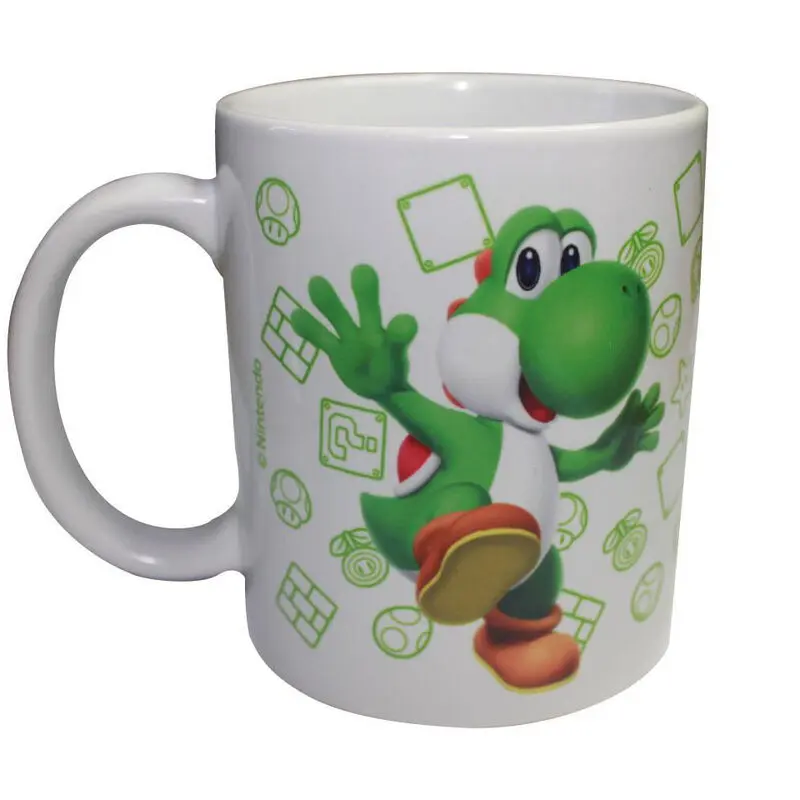 Nintendo Super Mario Bros Yoshi hrnek + pokladnička set fotografii produktu