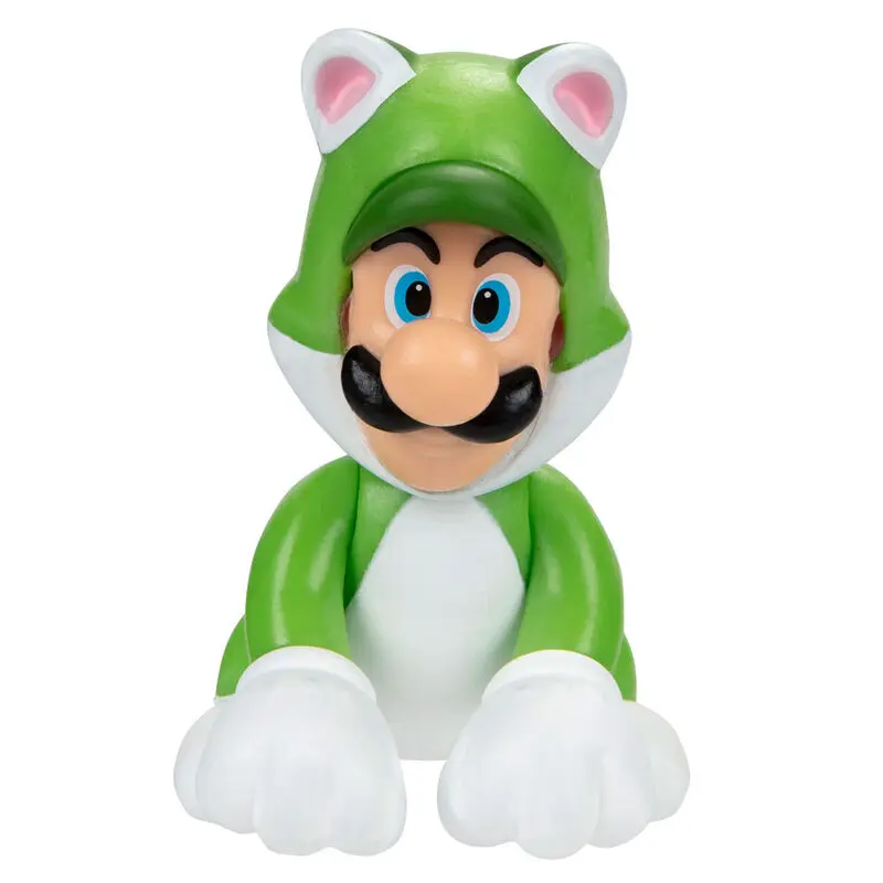 Nintendo Super Mario figurka Cat Luigi 6,5 cm fotografii produktu