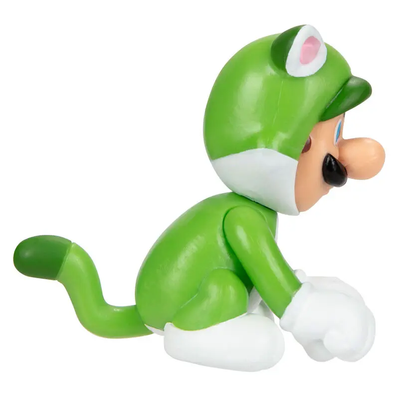 Nintendo Super Mario figurka Cat Luigi 6,5 cm fotografii produktu