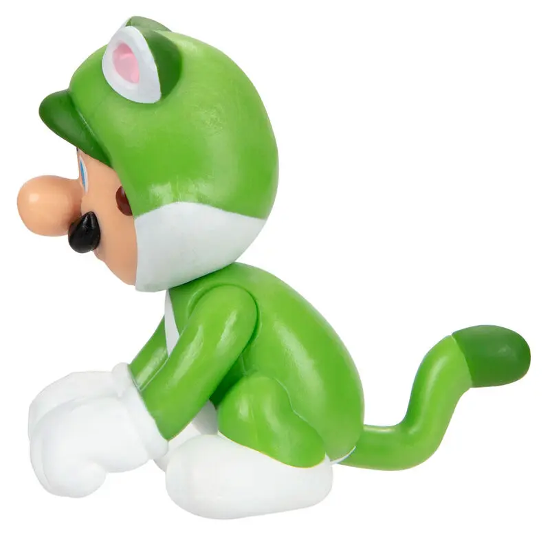 Nintendo Super Mario figurka Cat Luigi 6,5 cm fotografii produktu