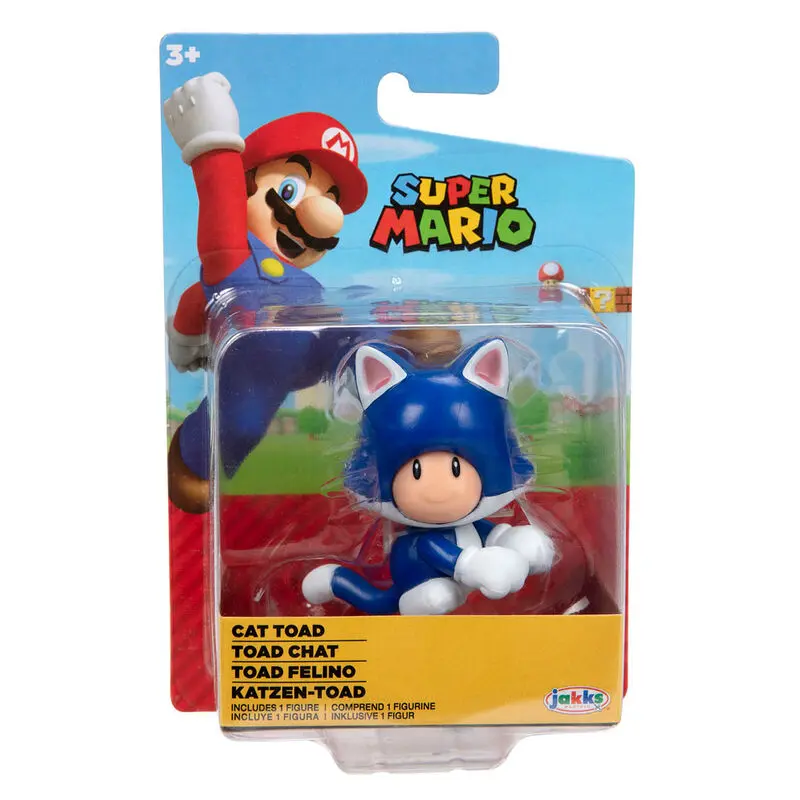 Nintendo Super Mario figurka Cat Toad 6,5 cm fotografii produktu