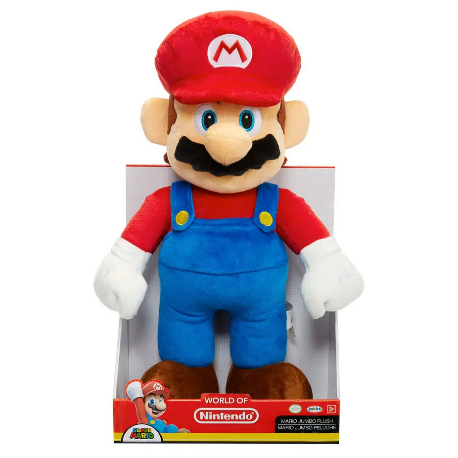 Nintendo Super Mario Jumbo plyšová hračka 50 cm fotografii produktu