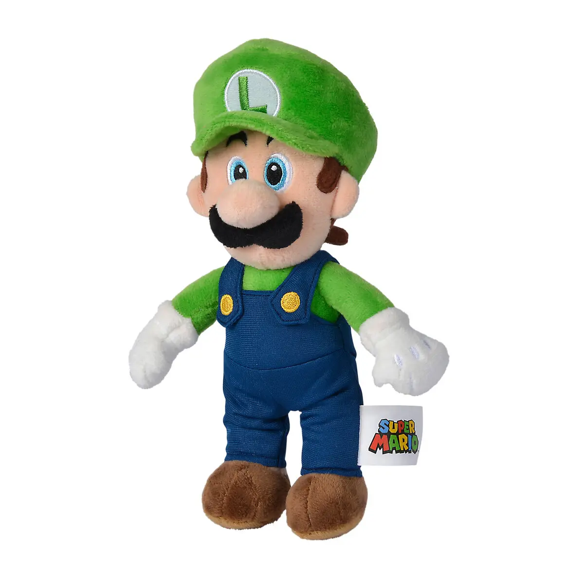 Nintendo Super Mario Luigi plyšová hračka 20 cm fotografii produktu