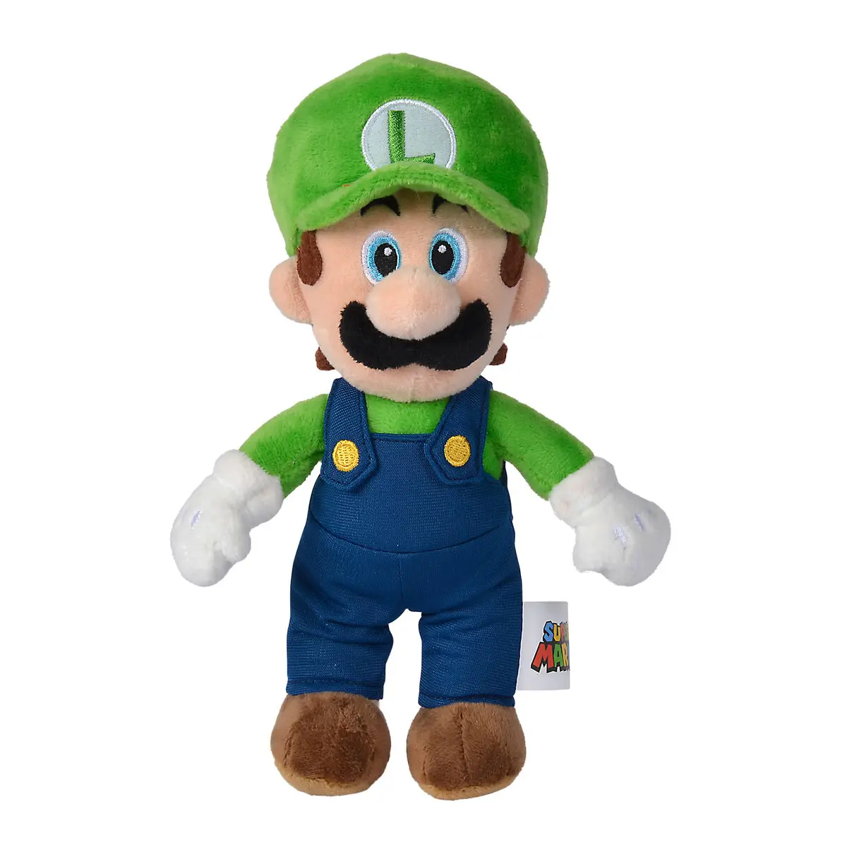 Nintendo Super Mario Luigi plyšová hračka 20 cm fotografii produktu