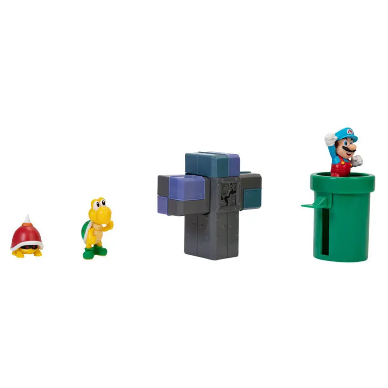 World of Nintendo Super Mario Diorama Set Podzemní sada fotografii produktu