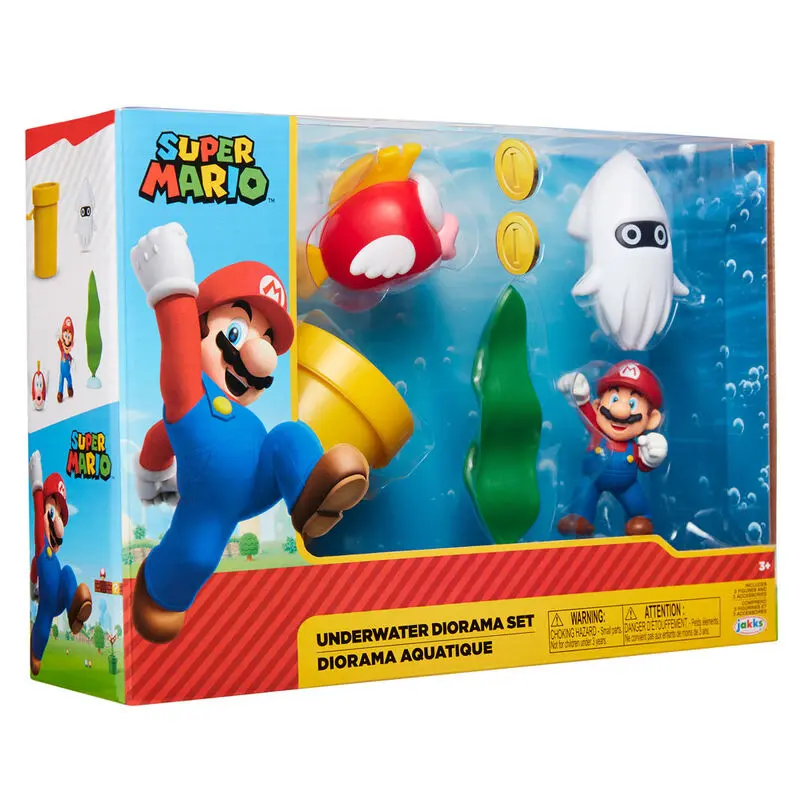 Nintendo Super Mario Underwater Diorama setNintendo Super Mario Podvodní Diorama sada fotografii produktu