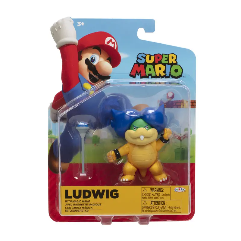 Nintendo Super Mario Vlna 27 figurka Ludwig 10 cm fotografii produktu