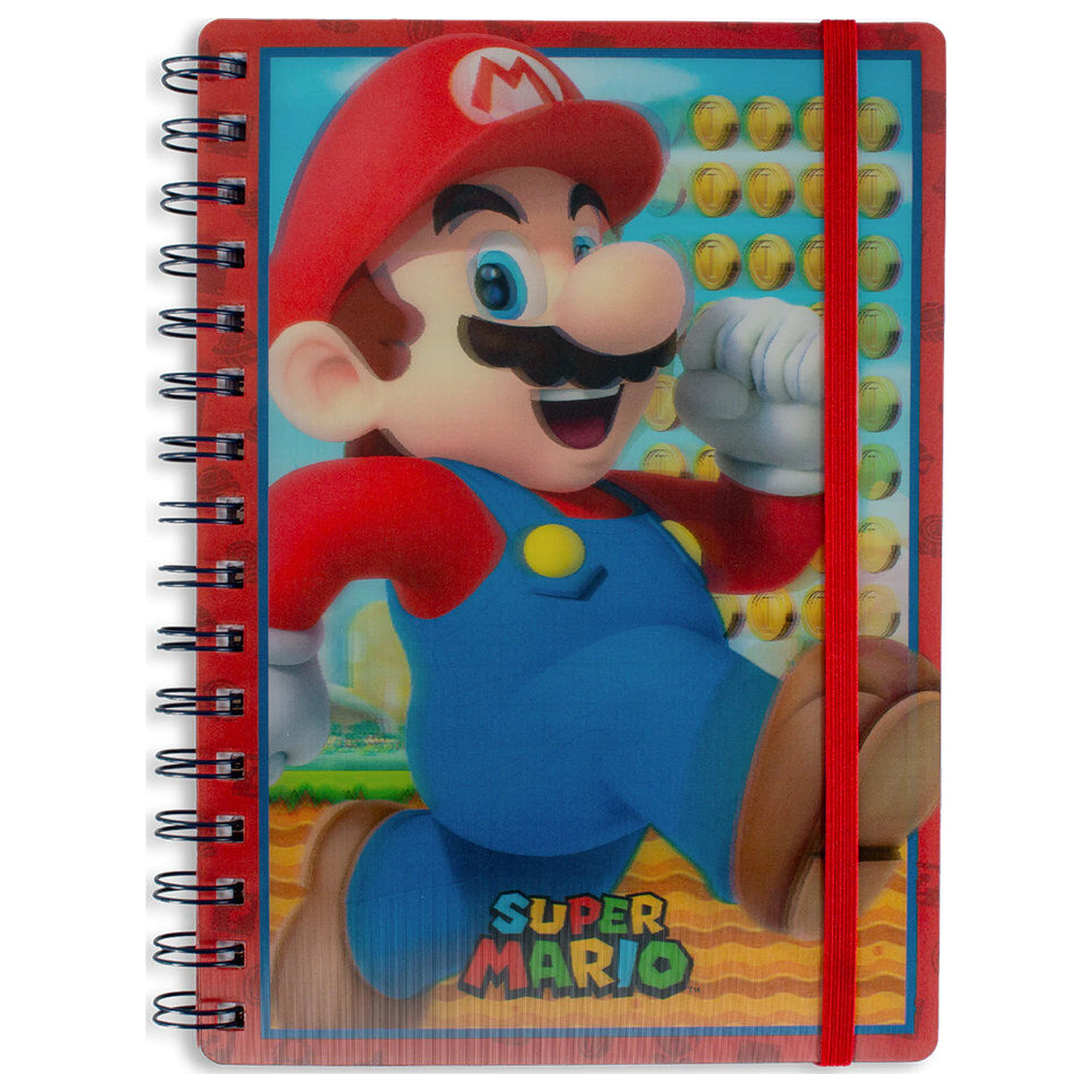 Super Mario 3D kroužkový blok A5 Mario fotografii produktu