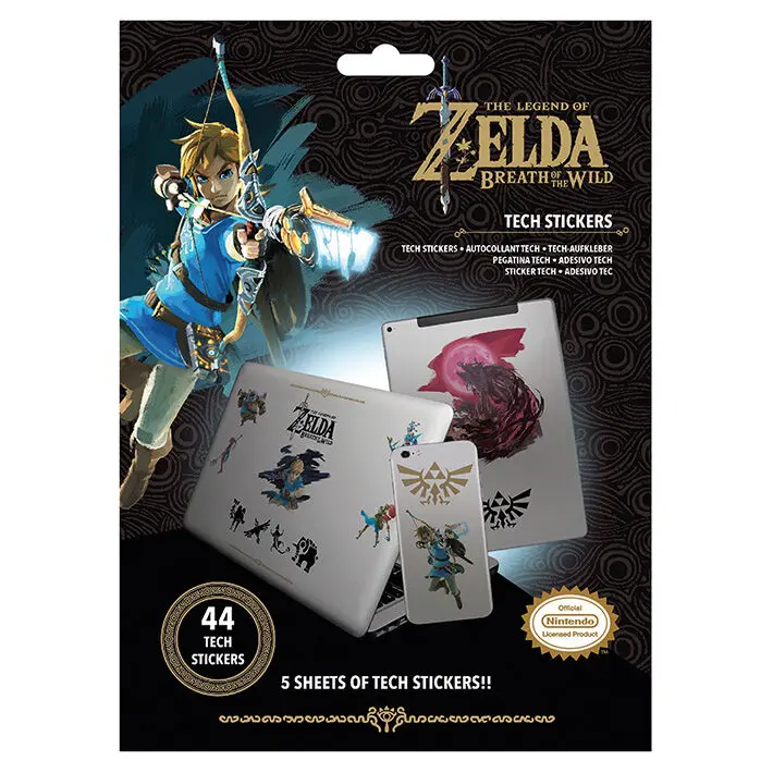 Nintendo The Legend of Zelda gadget vinylové nálepky fotografii produktu