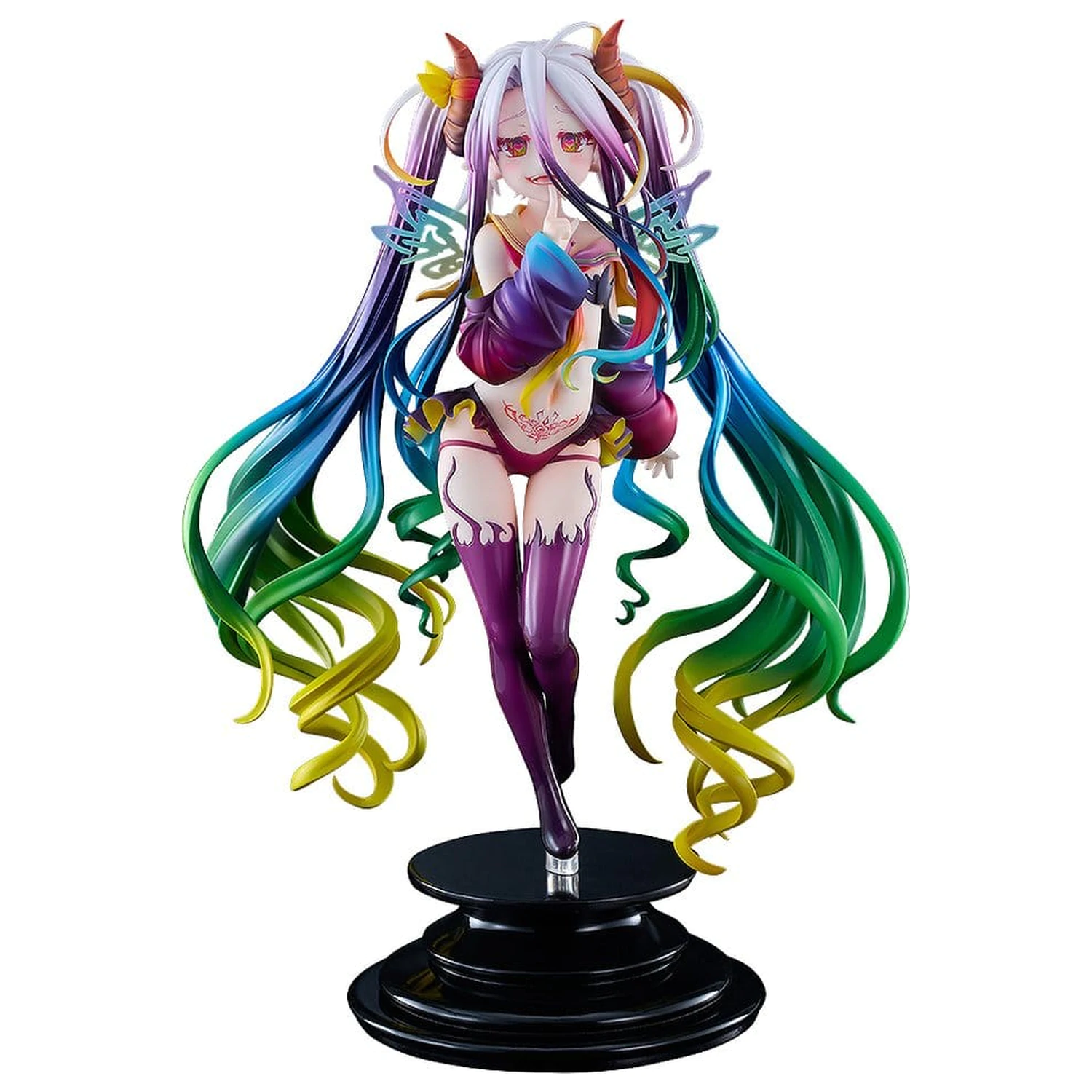 No Game No Life PVC figurka 1/7 Black Shiro 26 cm fotografii produktu