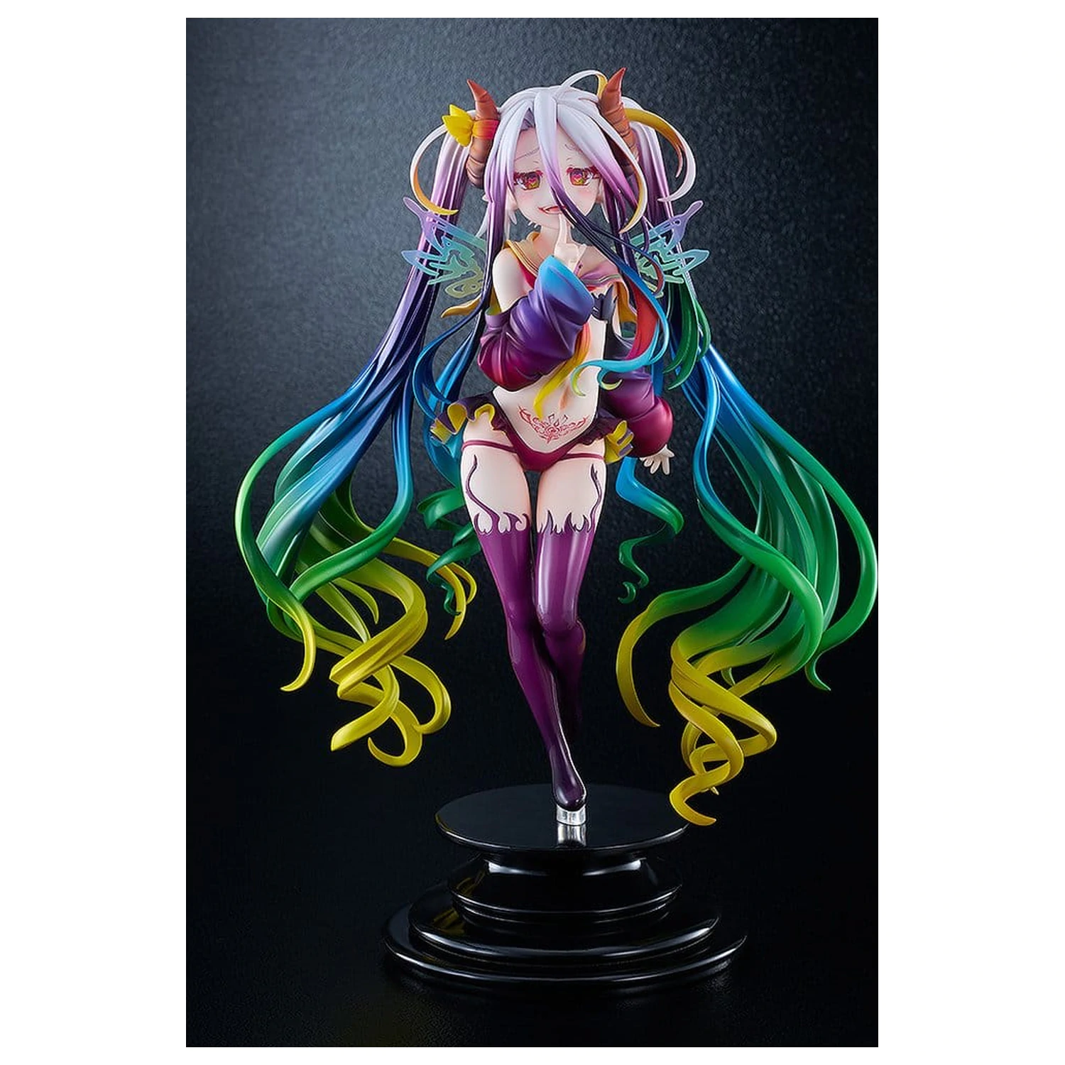 No Game No Life PVC figurka 1/7 Black Shiro 26 cm fotografii produktu