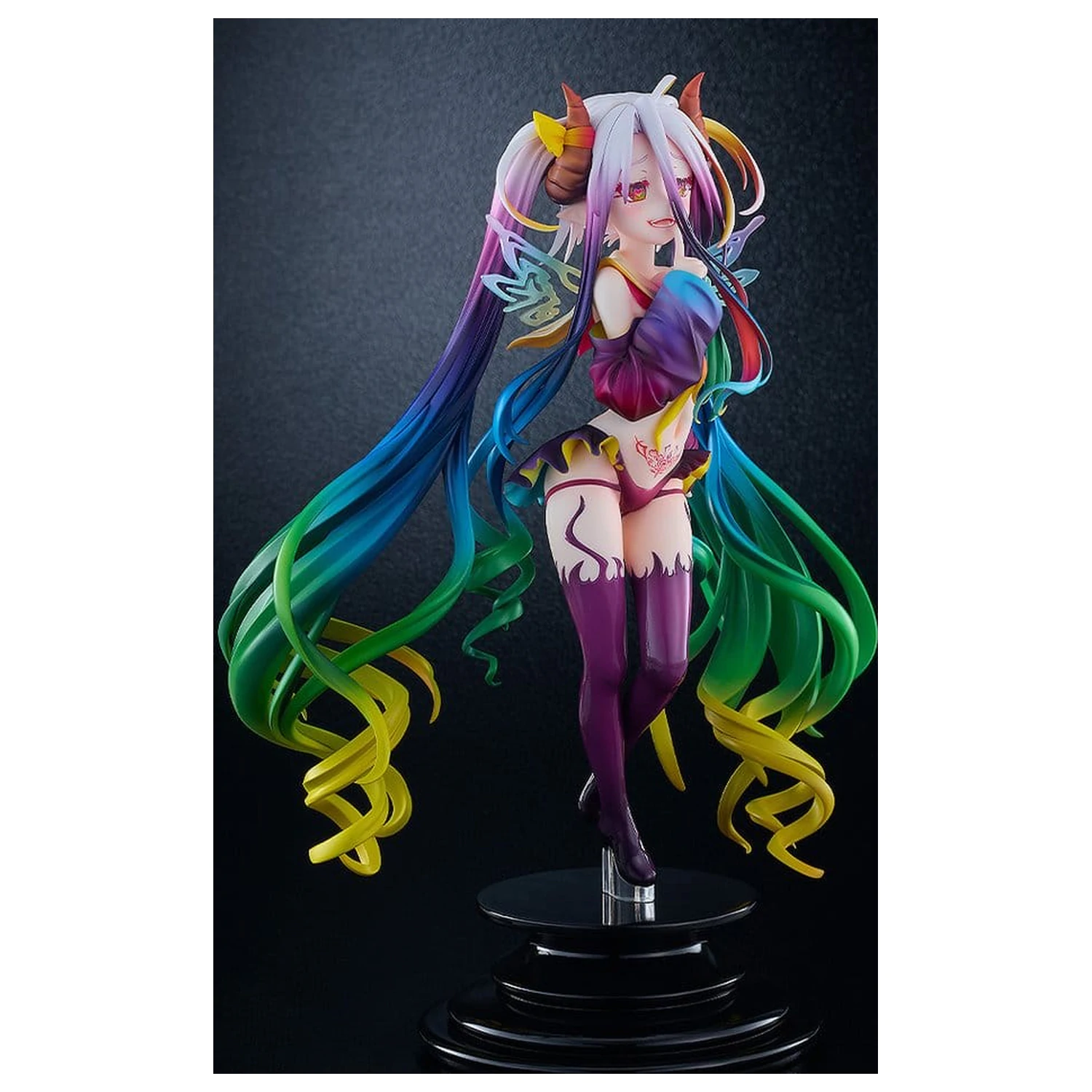 No Game No Life PVC figurka 1/7 Black Shiro 26 cm fotografii produktu
