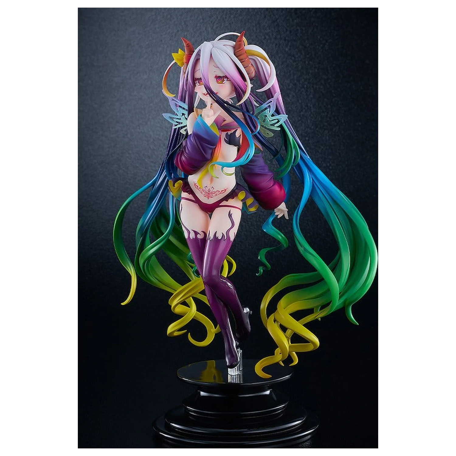 No Game No Life PVC figurka 1/7 Black Shiro 26 cm fotografii produktu