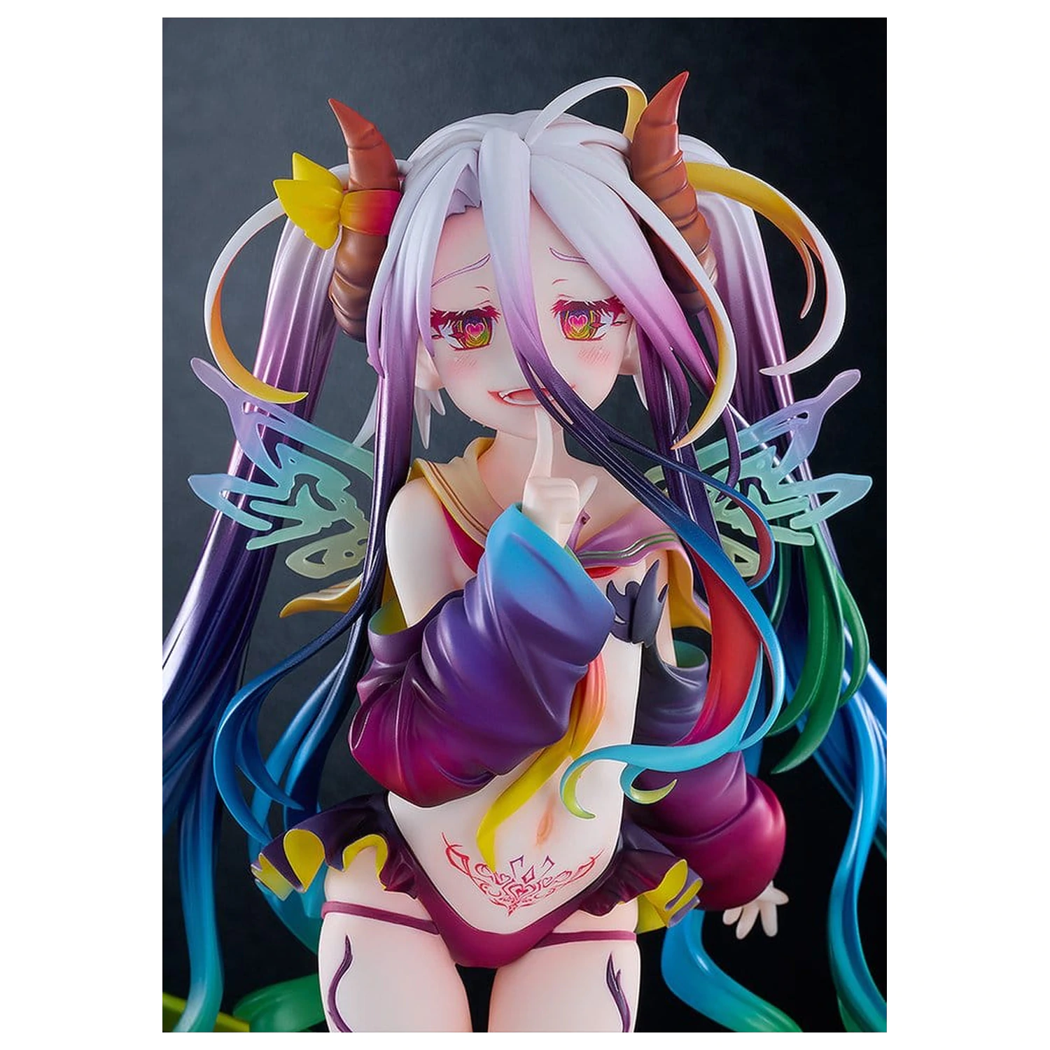 No Game No Life PVC figurka 1/7 Black Shiro 26 cm fotografii produktu